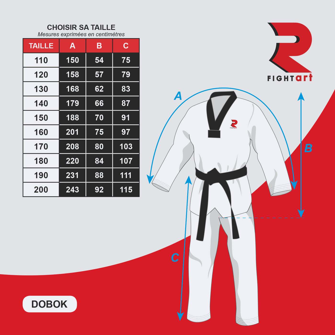 Taekwondo Dobok - Combat Model (Adult)