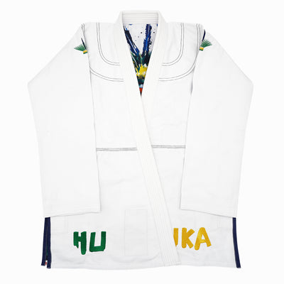 BJJ Competition Kimono - Luta Model - White Limited Edition (Gano)