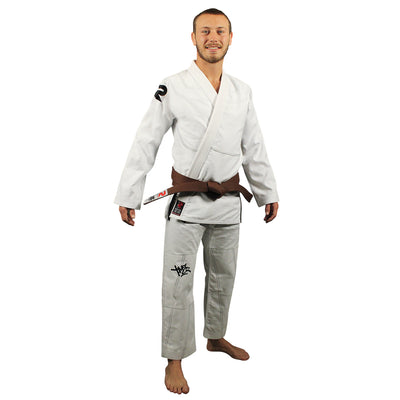 BJJ Competition Kimono - Luta Model - White Limited Edition Yome