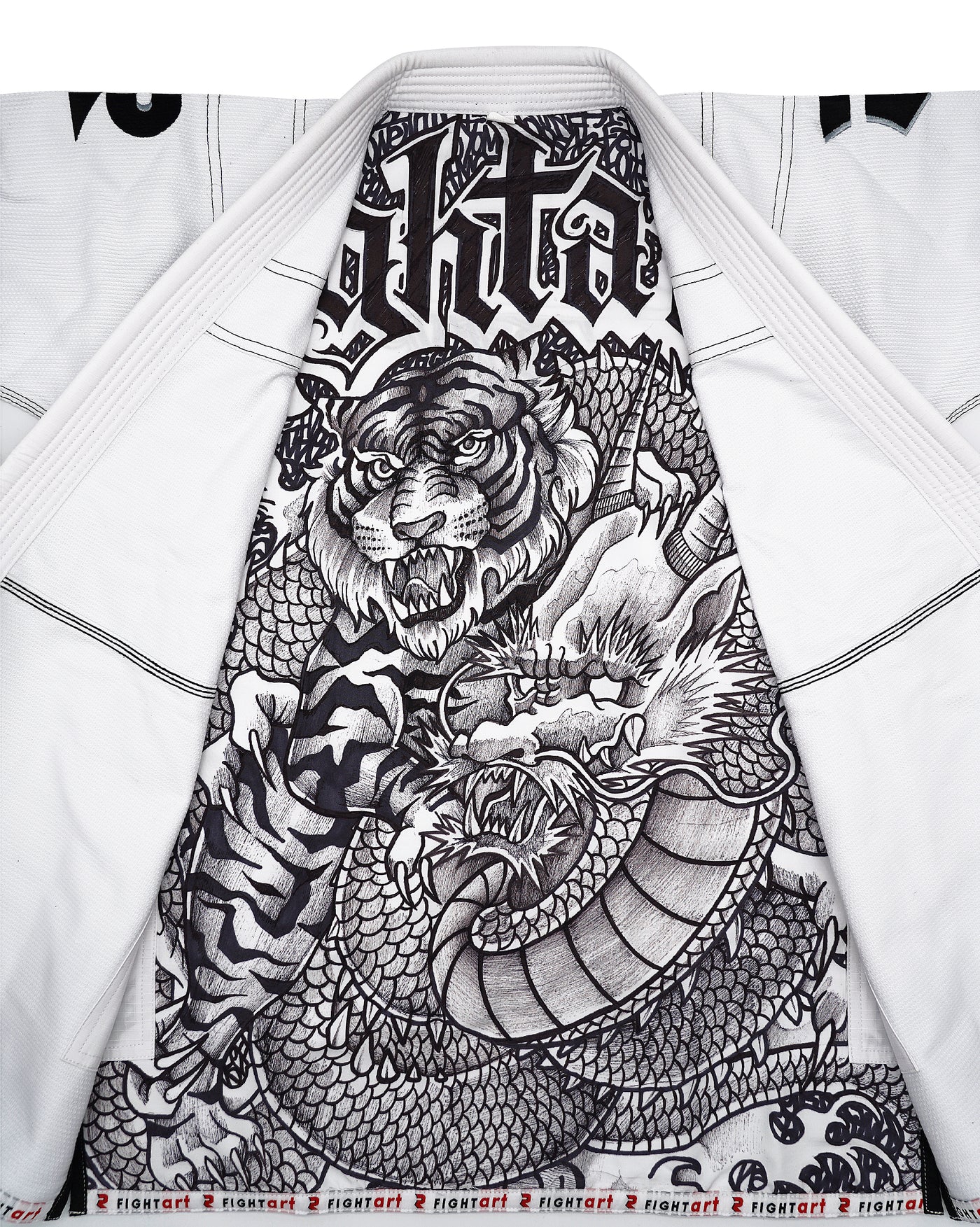 BJJ Competition Kimono - Luta Model - White Limited Edition Yome
