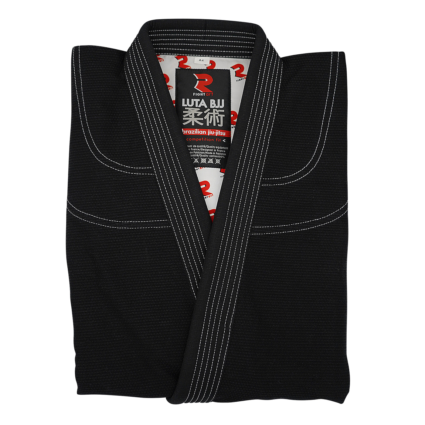 BJJ Competition Kimono - Luta Model - Black